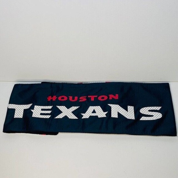NFL Jersey Scarf with Zip Pocket Houston Texans New - Picture 5 of 6